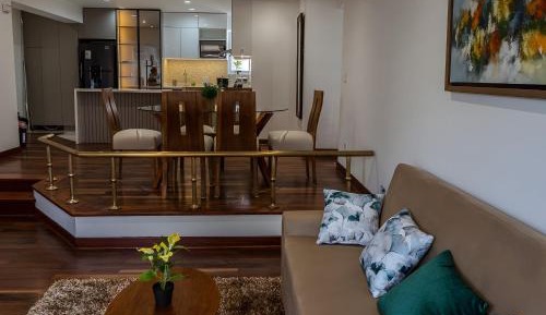 Two-Bedroom Apartment with Balcony