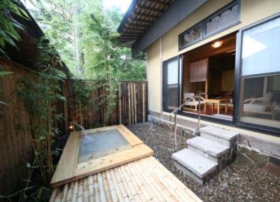 Japanese-Style Room with Open-Air Bath - Fukunotake