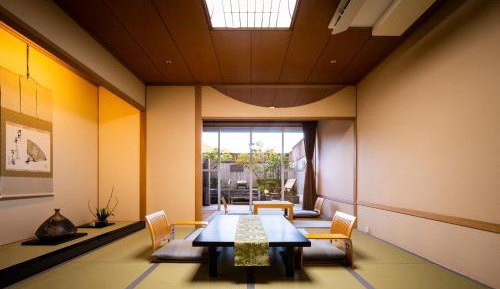 Japanese-Style Quadruple Room with Open-Air Bath (702-708) Meal Provided at Room