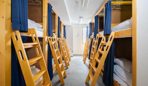 Bunk Bed in Male Dormitory Room 
