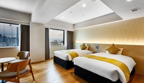 Twin Room with Wooden Floor - Non-Smoking
