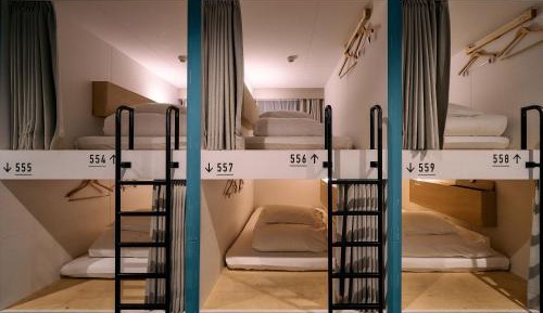 Single Bed in Male Dormitory Room