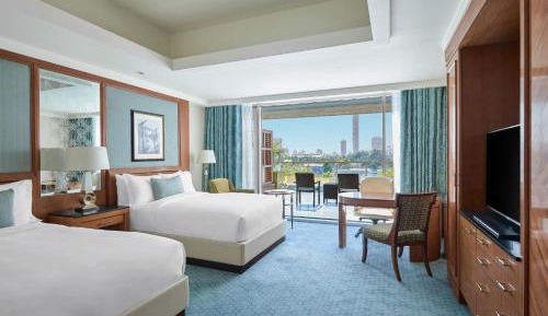 Deluxe room, 2 Doubles, Nile View, Terrace