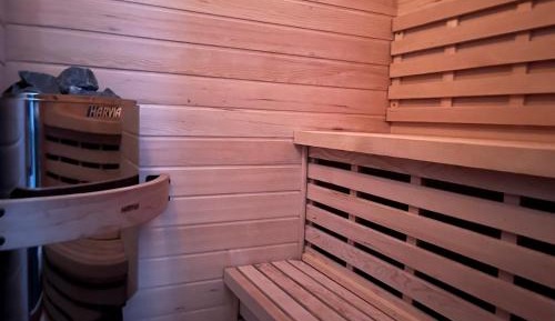 Family Room with Sauna