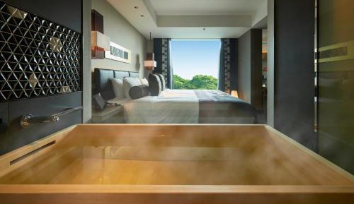 The Main - Deluxe Double Room with Cypress Bath "Shin-Edo" - Non-Smoking