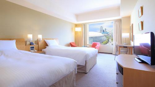 14th-15th Floor Twin Room B - Smoking (with breakfast / Additional breakfast fee will be charged for children under 6 y/o)