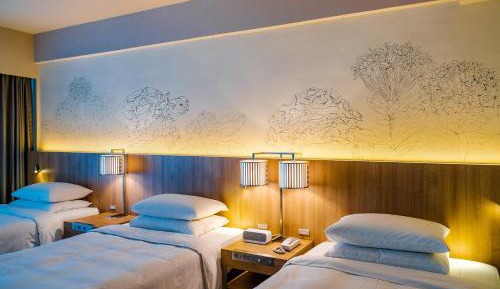 Deluxe Twin Beach View for 4 people