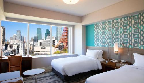 Standard Twin Room with Tokyo Tower View - Non-Smoking