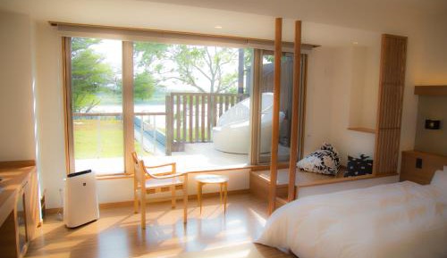 Room with Tatami Area with Terrace Deck - River View - Non-Smoking