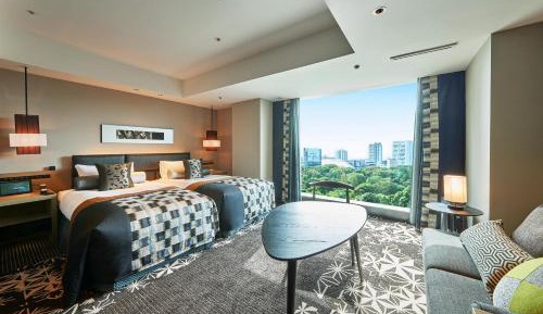 The Main - Standard Twin Room with Cypress Bath "Shin-Edo" - Non-Smoking