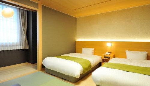 Standard Room with Tatami area and Mountain View