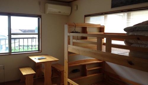 Bunk Bed in Female Dormitory Room  