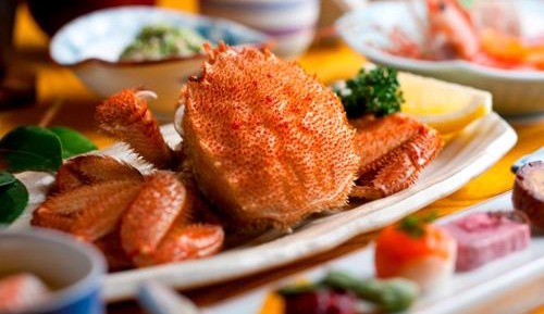 Japanese-Style Triple Room with Breakfast and Crab Dinner Included