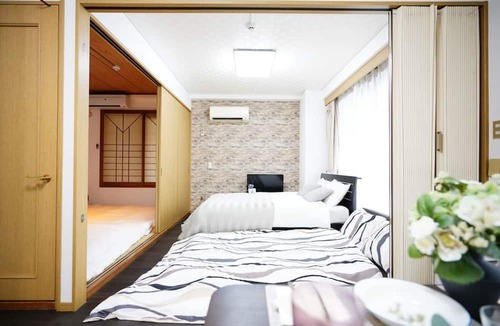 Naha City Centre Apartment | Maison Tsuha 301 Near Kokusai Street Accommodates up to 8 people/Naha Okinawa