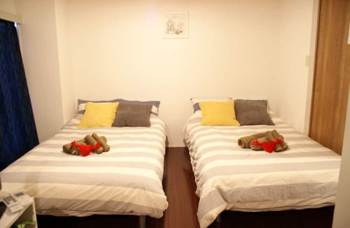 Namba Apartment | Room203 Maxp6ppl 3DoubleBeds - Soliel Shinsaibashi/Osaka Ōsaka