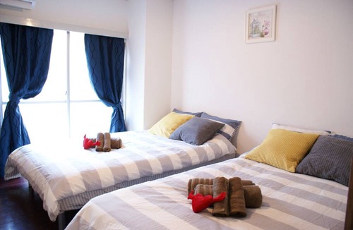 Namba Apartment | Room203 Maxp6ppl 3DoubleBeds - Soliel Shinsaibashi/Osaka Ōsaka