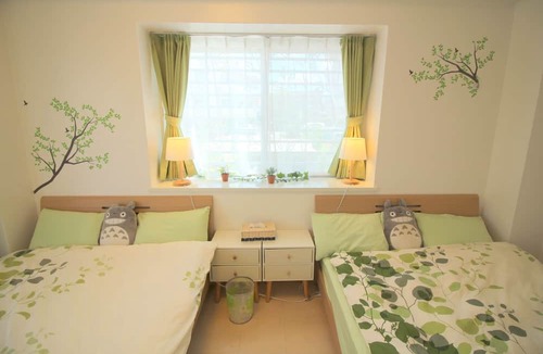 Yamachi Apartment | Spacious 2LDK Totoro House Passenger car renta/Okinawa Okinawa