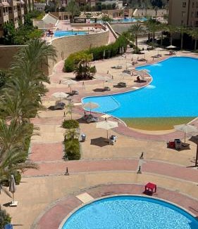 Al-Hammam Apartment | شاليه مجهز لكل تفاصيل الإجازه المثالية بمنتجع اكوا فيو الساحل الشمالي