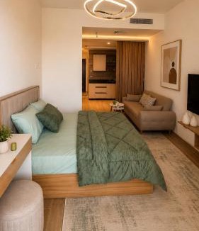 Marina El Alamein House | Luxury Sea and lagoon View Studio - New Alamein Tower - code 32