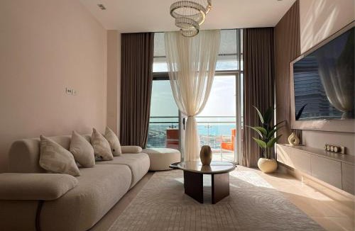 Marina El Alamein Apartment | Luxury 12F Full Sea View North Edge Tower 7B