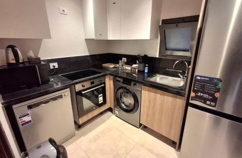 Sheikh Zayed City Apartment | Two-bedroom apartment in balcony, 2 baths, kitchen