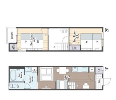 Miyakojima Apartment | Kyobashi house Entire house for rentー 京橋一軒家完全貸切