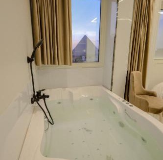 Al Haram Apartment | First Site OF Pyramids View & Jacuzzi