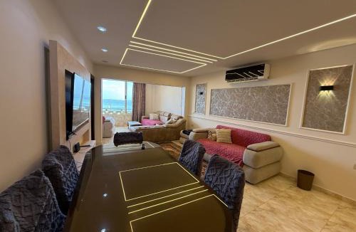 Al-Muntazah Apartment | Seaview 3-bedrooms chalet in maamoura beach resort , Alexandria