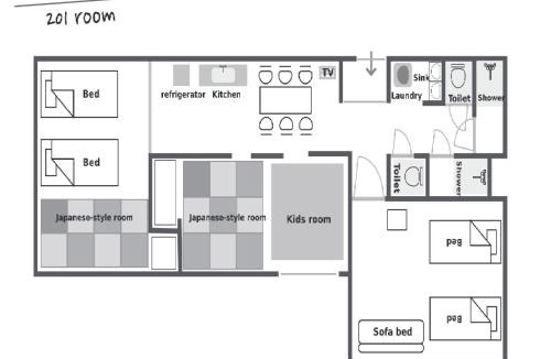 Naha City Centre Apartment | Mcity in WAKASA - Vacation STAY 54065v