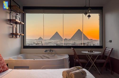 Al Haram Apartment | Jacuzzi Studio By The Historic Pyramids Apt3