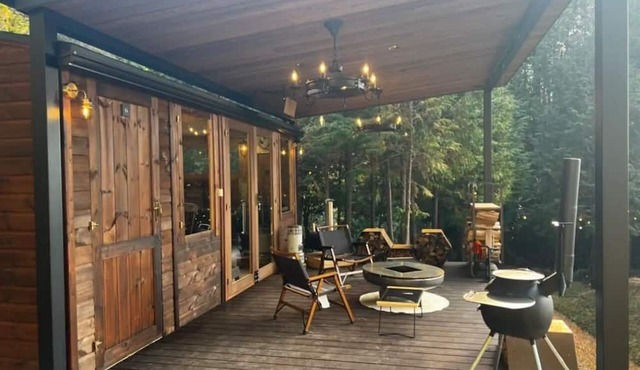 Completely private glamping with a woodfired bath / Higashihiroshima City Hiroshima in Higashihiroshima City