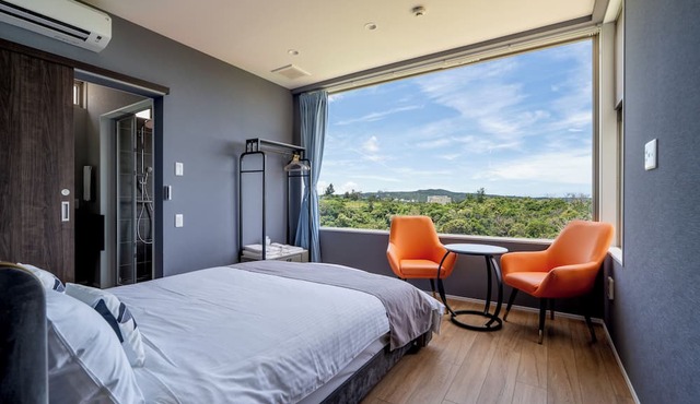 Luxury Hillside Villa with Sea Views
