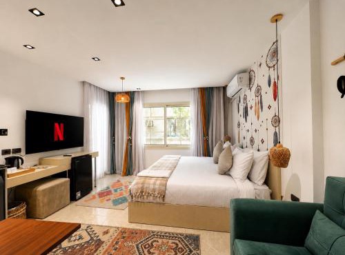 Luxury hotel studio at Garden city l Downtown